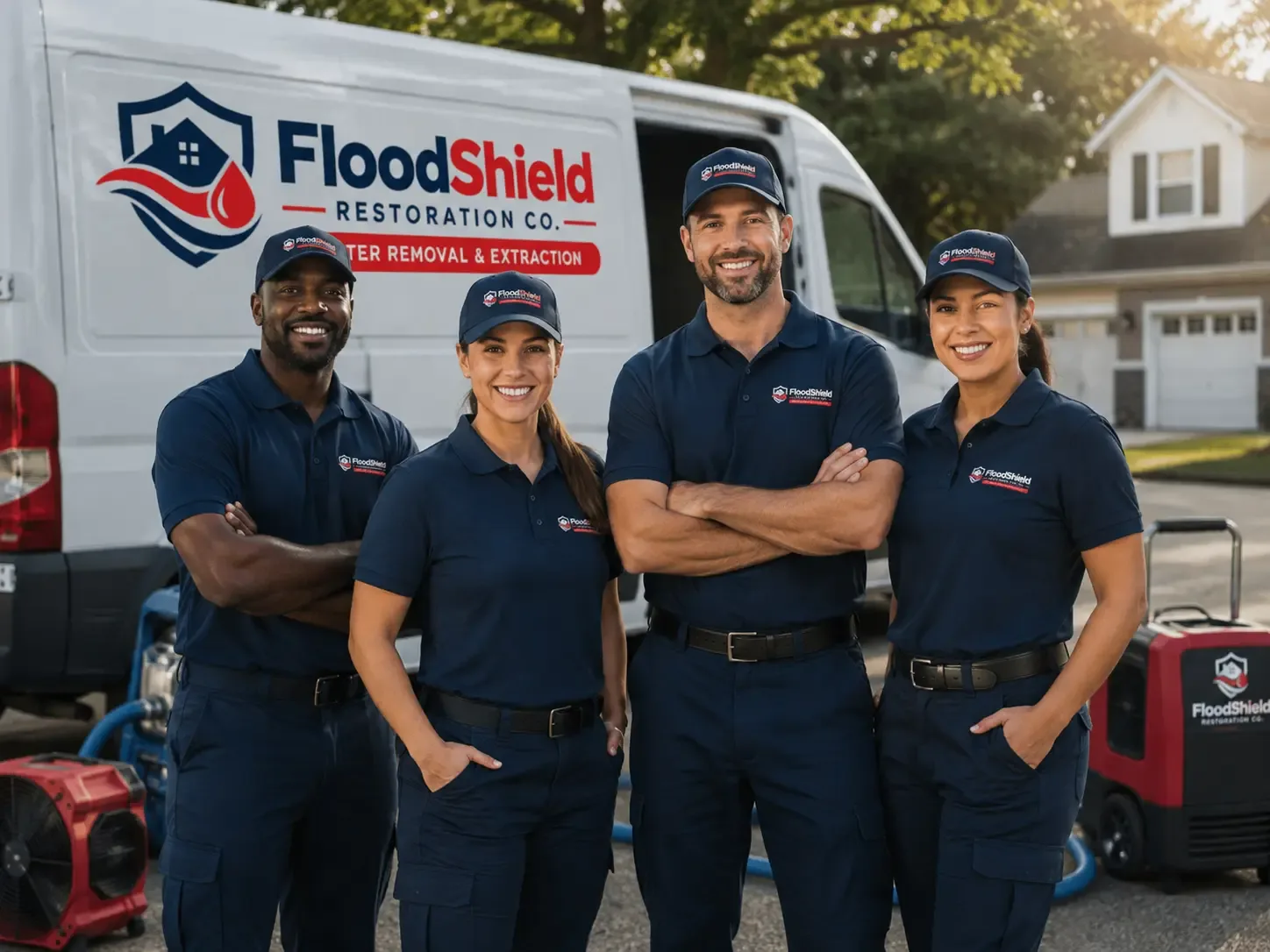 Flood Damage Restoration company in Junedale, PA